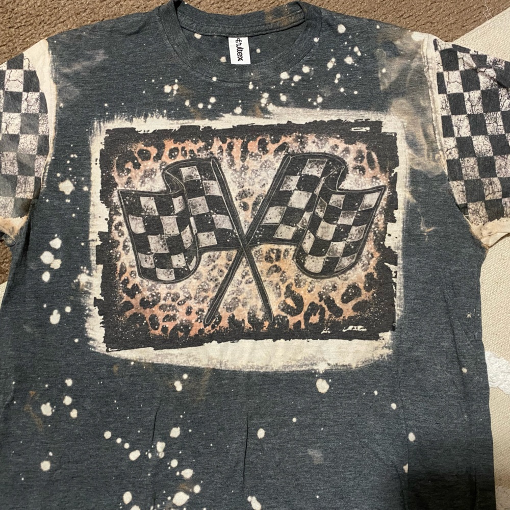 Bleached Racing Tee - Picture 2 of 6